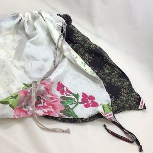 Johnny Was drawstring bags -set of two